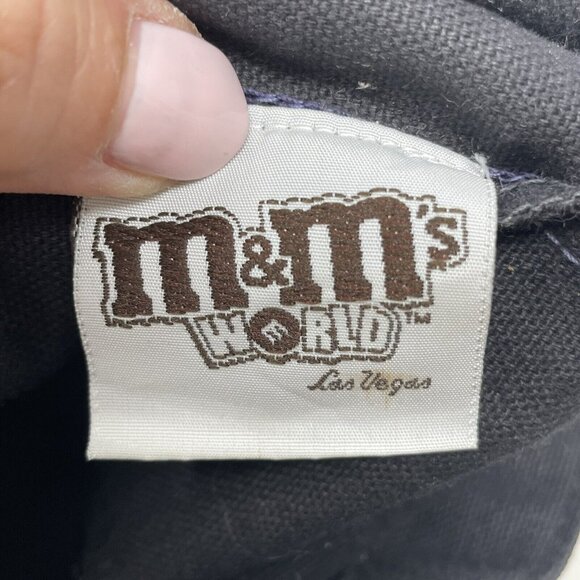 Rare M&M's World Las Vegas Tote The Real Deal Cruisin in Vegas Large Bag Canvas - Picture 5 of 6